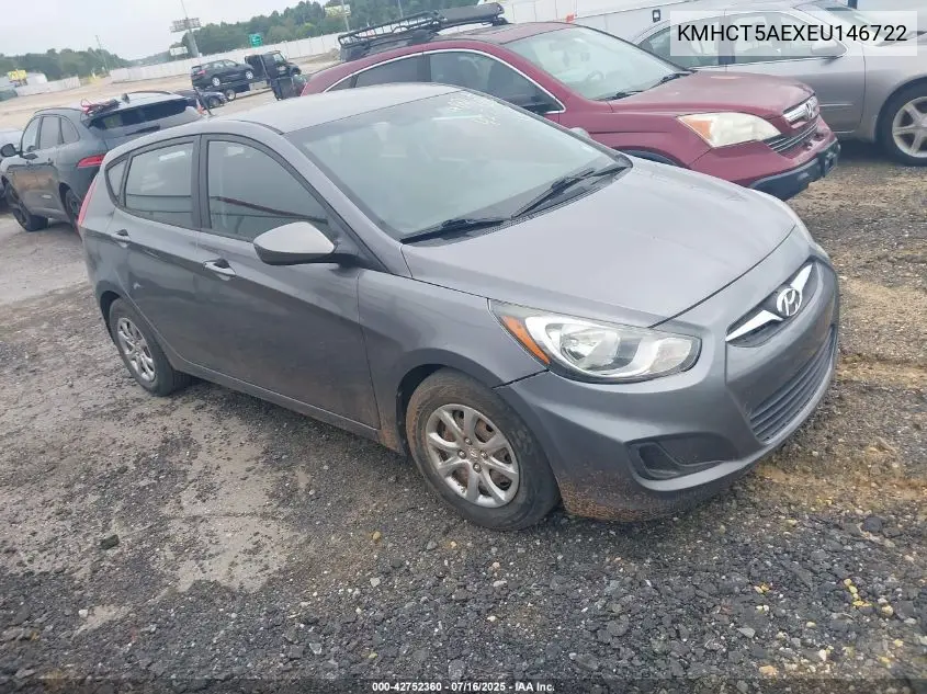 kmhct5aexeu146722 KMHCT5AEXEU146722 2014 Hyundai Accent Gls/Gs