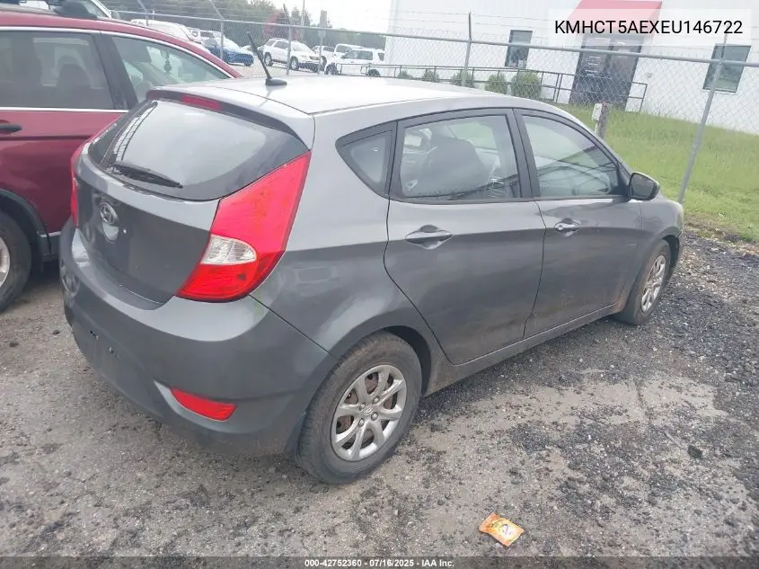 kmhct5aexeu146722 KMHCT5AEXEU146722 2014 Hyundai Accent Gls/Gs