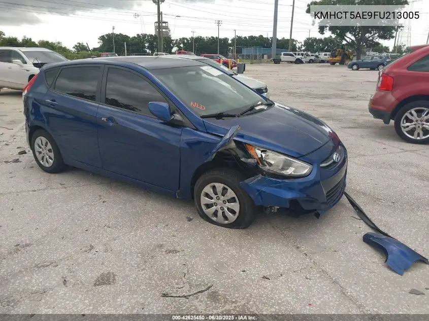 2015 Hyundai Accent Gs VIN: KMHCT5AE9FU213005 Lot: 42625450