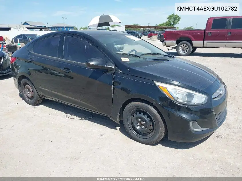 KMHCT4AEXGU102782 2016 Hyundai Accent Se