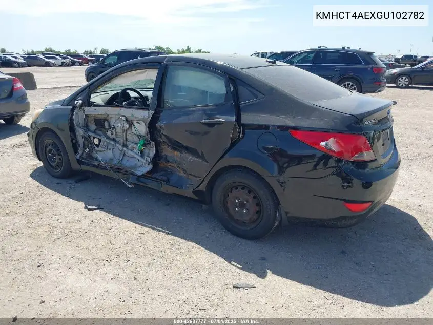 KMHCT4AEXGU102782 2016 Hyundai Accent Se
