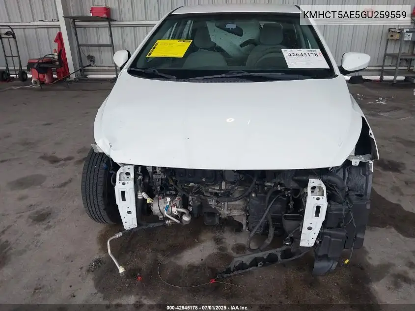 kmhct5ae5gu259559 KMHCT5AE5GU259559 2016 Hyundai Accent Se