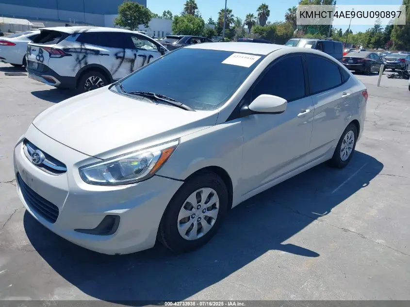 2016 Hyundai Accent Se VIN: KMHCT4AE9GU090897 Lot: 42733938