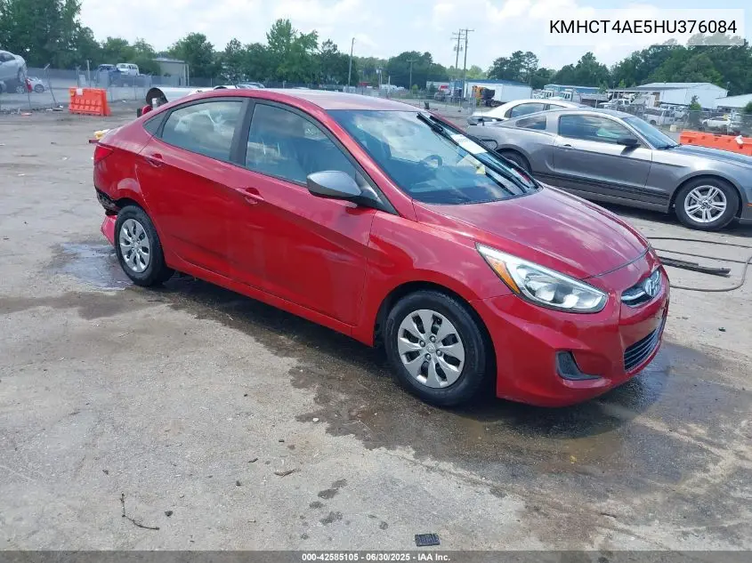 KMHCT4AE5HU376084 2017 Hyundai Accent Se