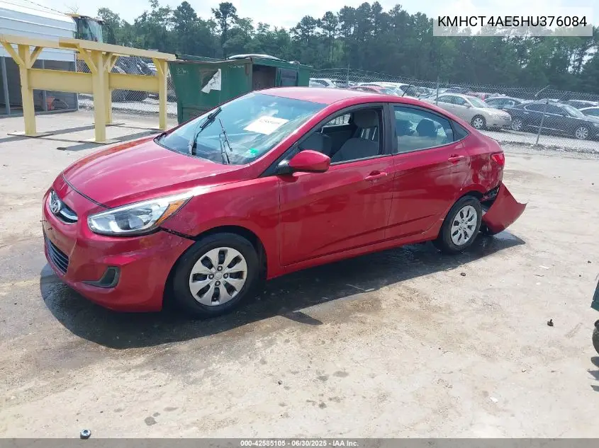 KMHCT4AE5HU376084 2017 Hyundai Accent Se