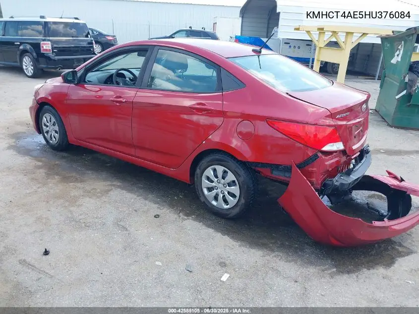 KMHCT4AE5HU376084 2017 Hyundai Accent Se