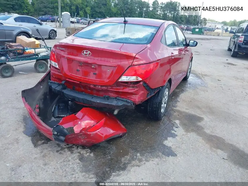 KMHCT4AE5HU376084 2017 Hyundai Accent Se