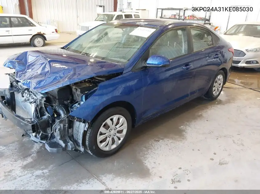 2019 Hyundai Accent Se VIN: 3KPC24A31KE085030 Lot: 42609511