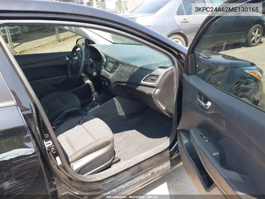 2021 Hyundai Accent Se VIN: 3KPC24A62ME130165 Lot: 42582232
