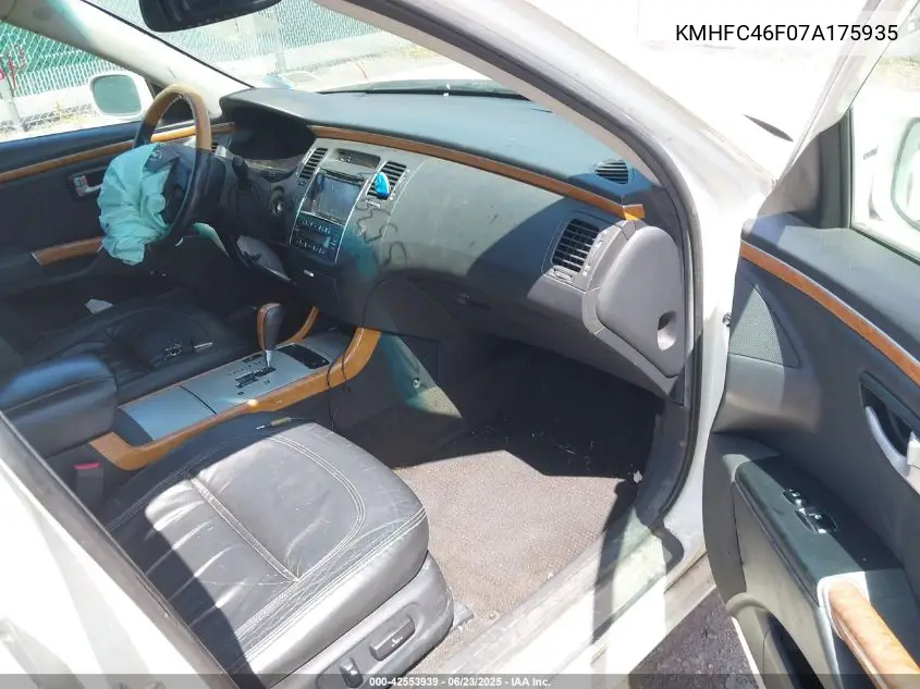 2007 Hyundai Azera Limited/Se VIN: KMHFC46F07A175935 Lot: 42553939