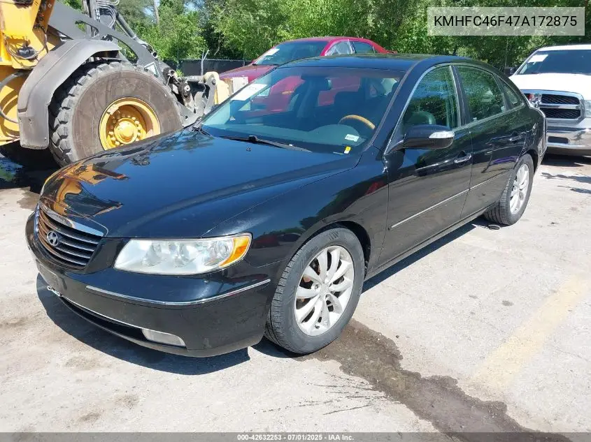 2007 Hyundai Azera Limited/Se VIN: KMHFC46F47A172875 Lot: 42632253