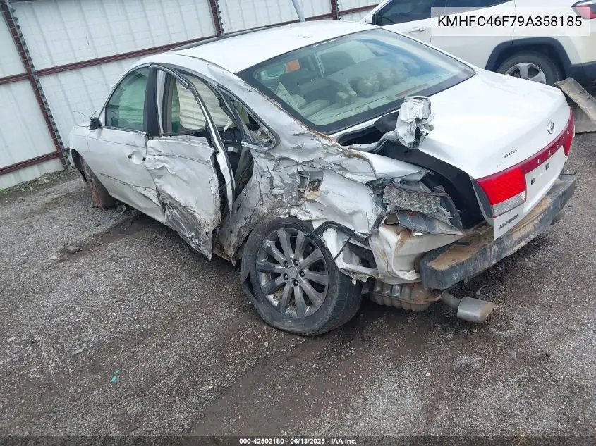 2009 Hyundai Azera Limited VIN: KMHFC46F79A358185 Lot: 42502180