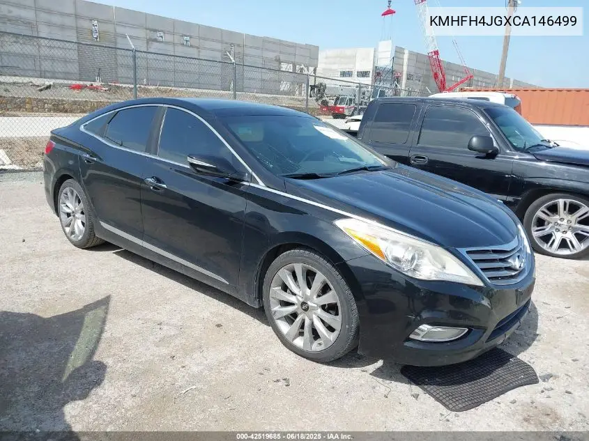 2012 Hyundai Azera VIN: KMHFH4JGXCA146499 Lot: 42519685