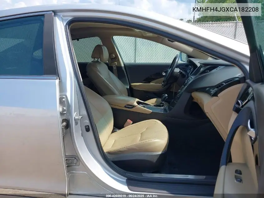 2012 Hyundai Azera VIN: KMHFH4JGXCA182208 Lot: 42559319