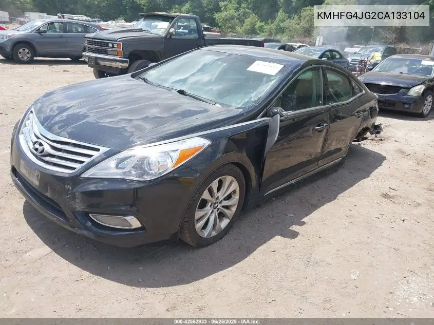 2012 Hyundai Azera VIN: KMHFG4JG2CA133104 Lot: 42562933