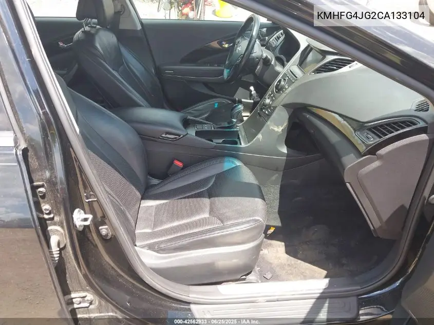 2012 Hyundai Azera VIN: KMHFG4JG2CA133104 Lot: 42562933