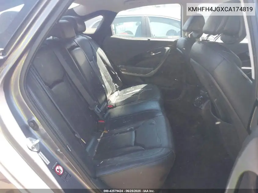 2012 Hyundai Azera VIN: KMHFH4JGXCA174819 Lot: 42579424