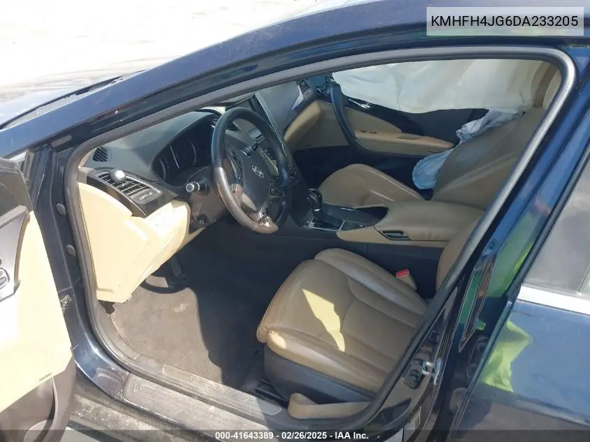2013 Hyundai Azera VIN: KMHFH4JG6DA233205 Lot: 41643389