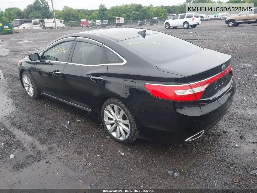 2013 Hyundai Azera VIN: KMHFH4JG5DA328645 Lot: 42531226