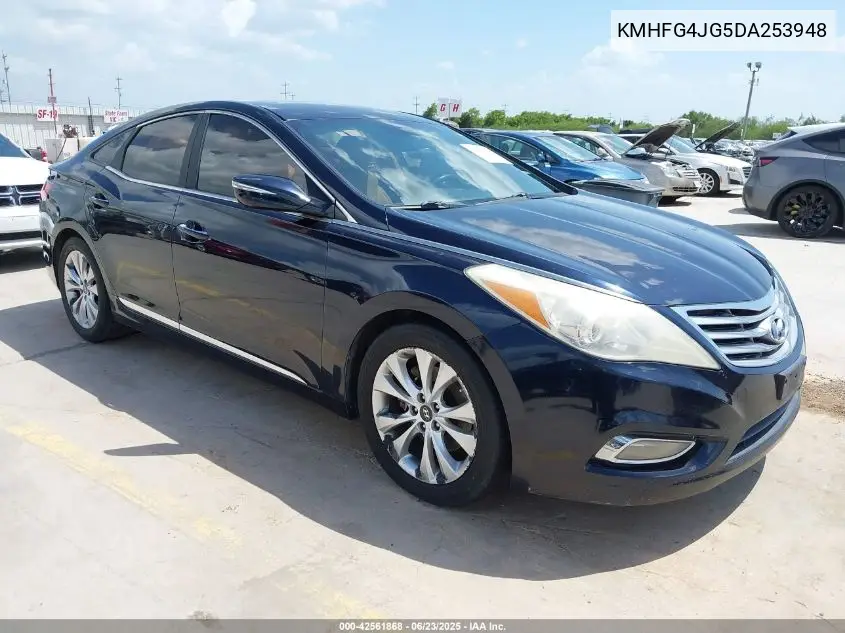 2013 Hyundai Azera VIN: KMHFG4JG5DA253948 Lot: 42561868