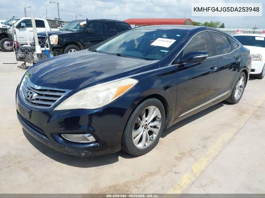 2013 Hyundai Azera VIN: KMHFG4JG5DA253948 Lot: 42561868
