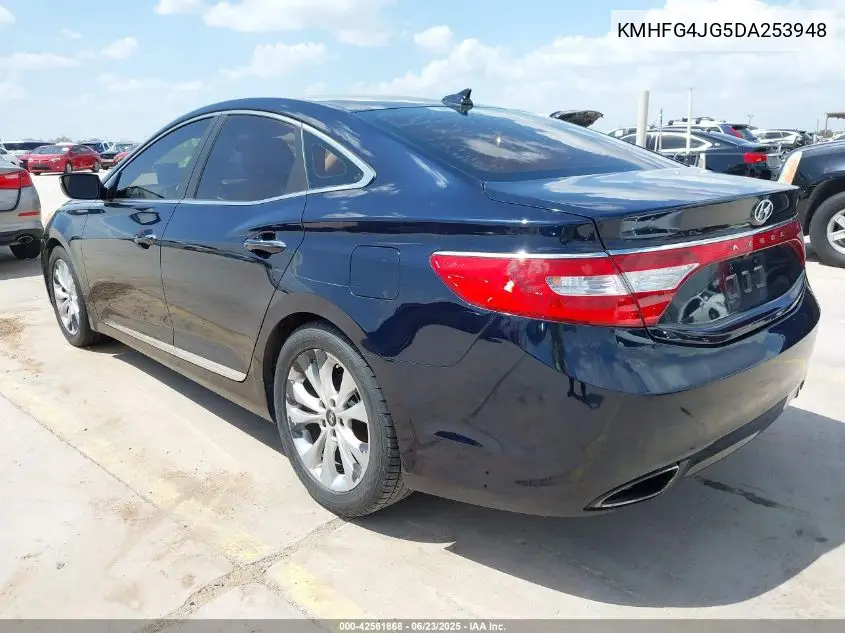 2013 Hyundai Azera VIN: KMHFG4JG5DA253948 Lot: 42561868