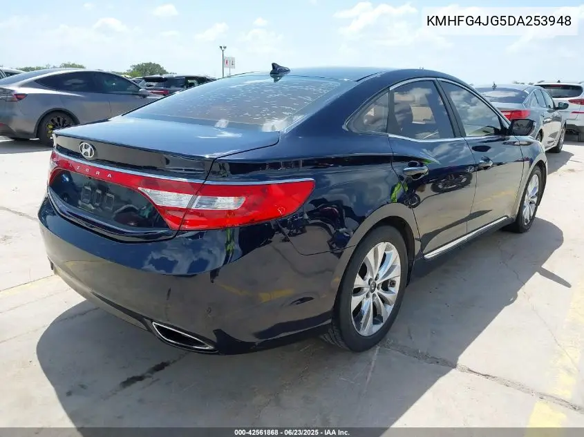 2013 Hyundai Azera VIN: KMHFG4JG5DA253948 Lot: 42561868