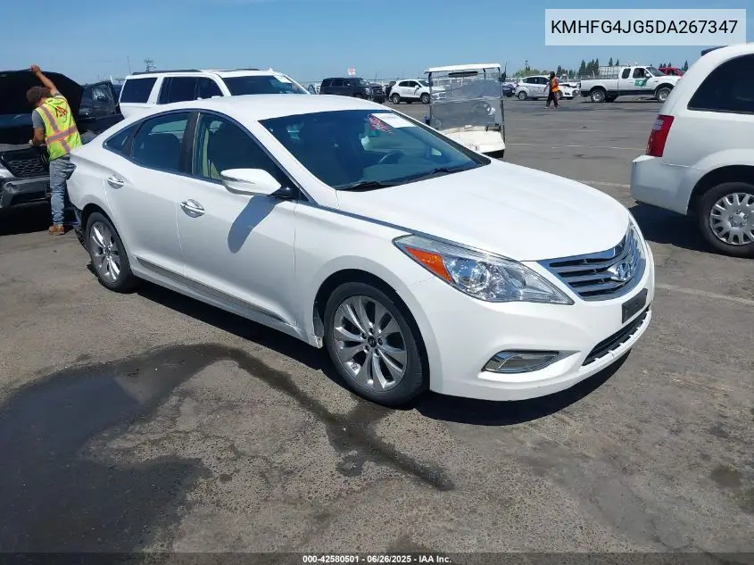 2013 Hyundai Azera VIN: KMHFG4JG5DA267347 Lot: 42580501