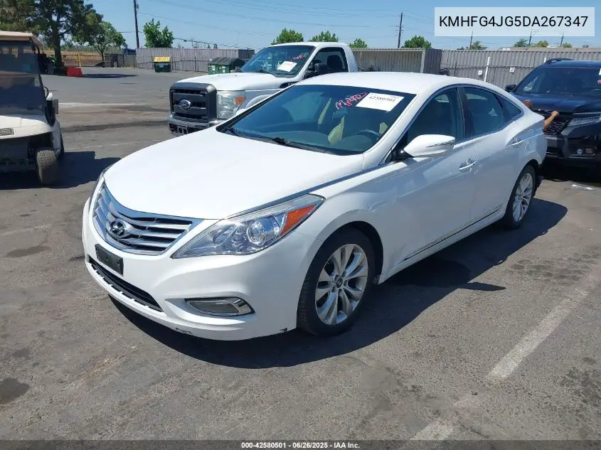 2013 Hyundai Azera VIN: KMHFG4JG5DA267347 Lot: 42580501