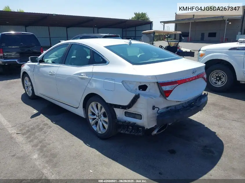 2013 Hyundai Azera VIN: KMHFG4JG5DA267347 Lot: 42580501