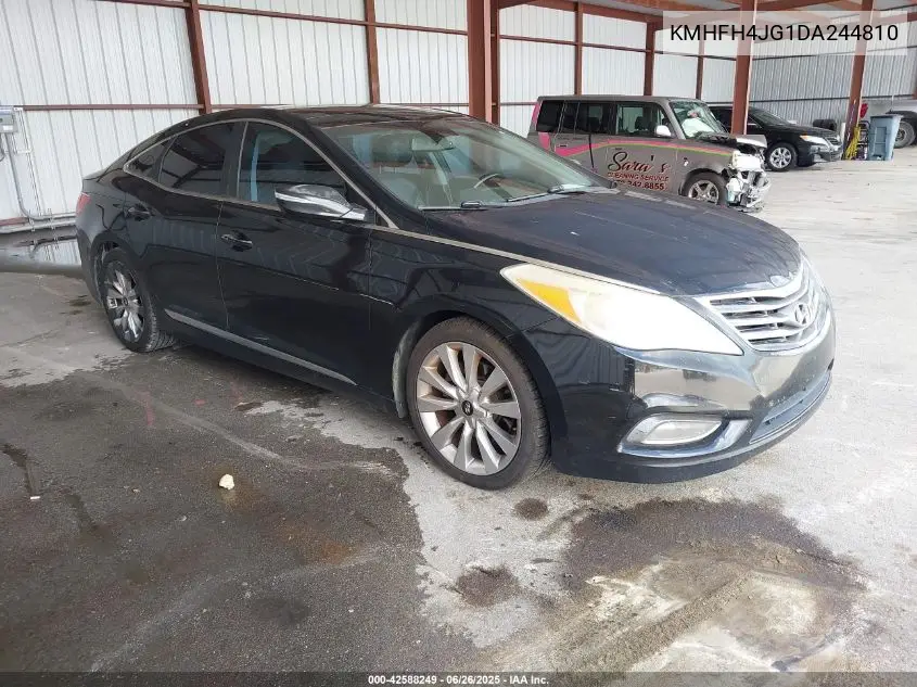 2013 Hyundai Azera VIN: KMHFH4JG1DA244810 Lot: 42588249