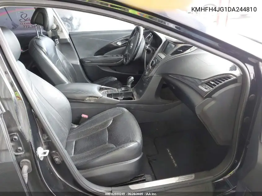 2013 Hyundai Azera VIN: KMHFH4JG1DA244810 Lot: 42588249