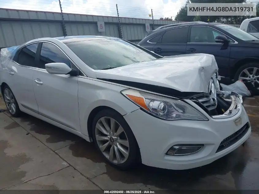2013 Hyundai Azera VIN: KMHFH4JG8DA319731 Lot: 42592450