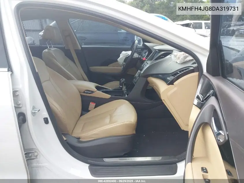 2013 Hyundai Azera VIN: KMHFH4JG8DA319731 Lot: 42592450