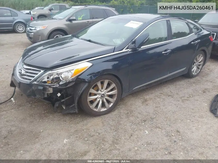 2013 Hyundai Azera VIN: KMHFH4JG5DA260461 Lot: 42603483