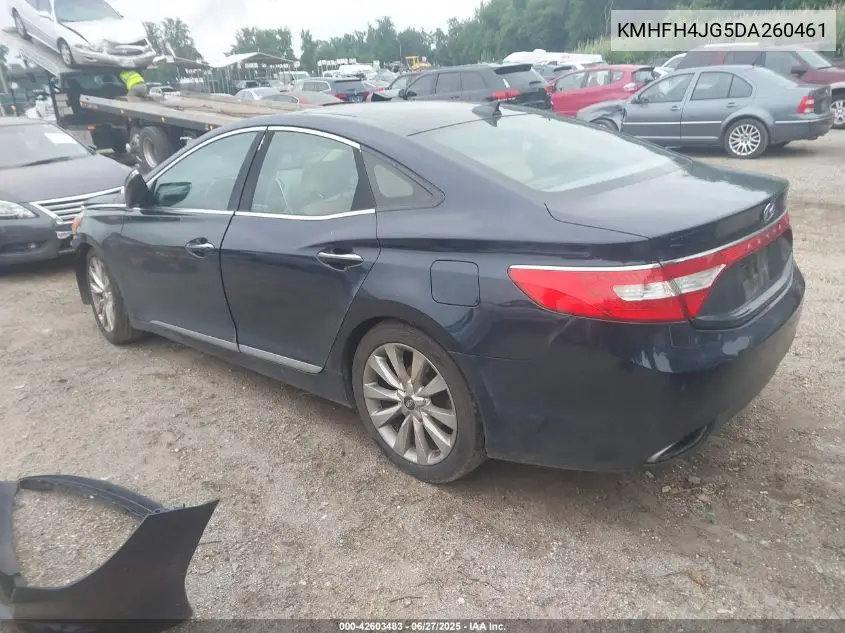 2013 Hyundai Azera VIN: KMHFH4JG5DA260461 Lot: 42603483