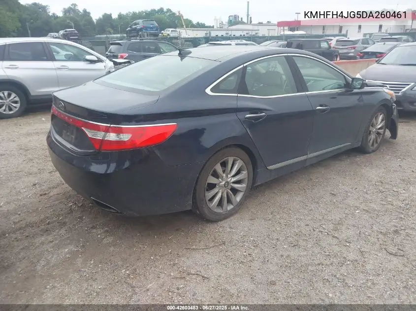2013 Hyundai Azera VIN: KMHFH4JG5DA260461 Lot: 42603483