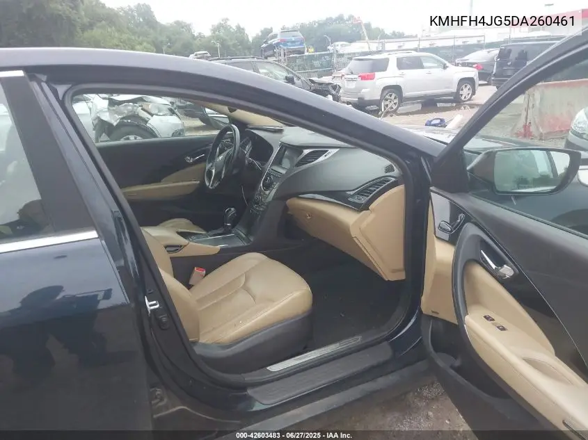2013 Hyundai Azera VIN: KMHFH4JG5DA260461 Lot: 42603483