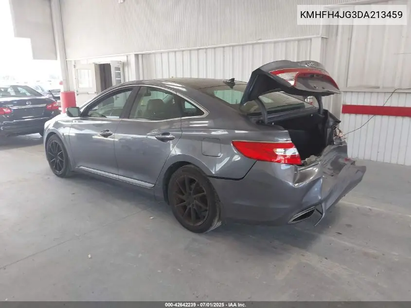 2013 Hyundai Azera VIN: KMHFH4JG3DA213459 Lot: 42642239