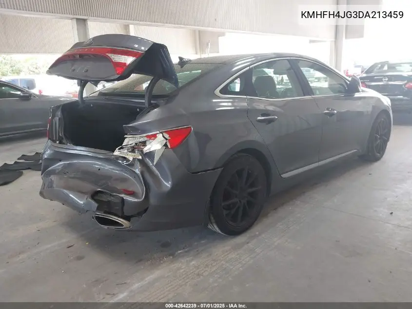 2013 Hyundai Azera VIN: KMHFH4JG3DA213459 Lot: 42642239