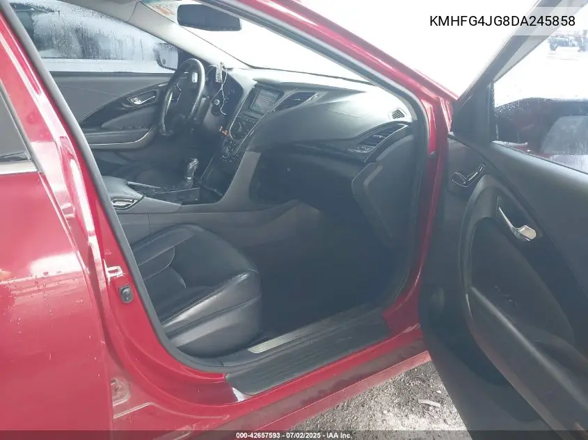 2013 Hyundai Azera VIN: KMHFG4JG8DA245858 Lot: 42657593