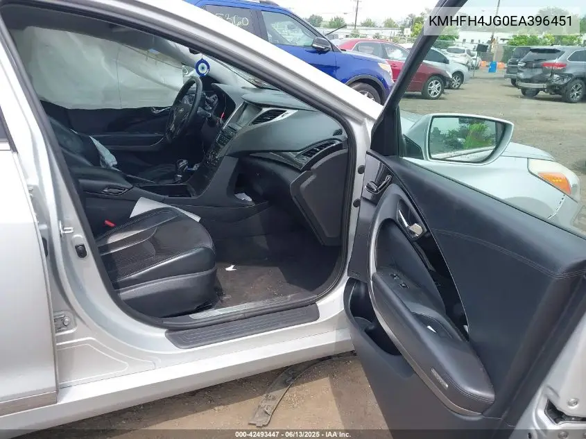 2014 Hyundai Azera Limited VIN: KMHFH4JG0EA396451 Lot: 42493447