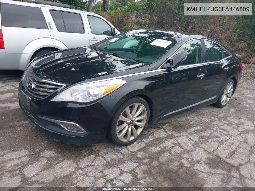 2015 Hyundai Azera Limited VIN: KMHFH4JG3FA446809 Lot: 42628069