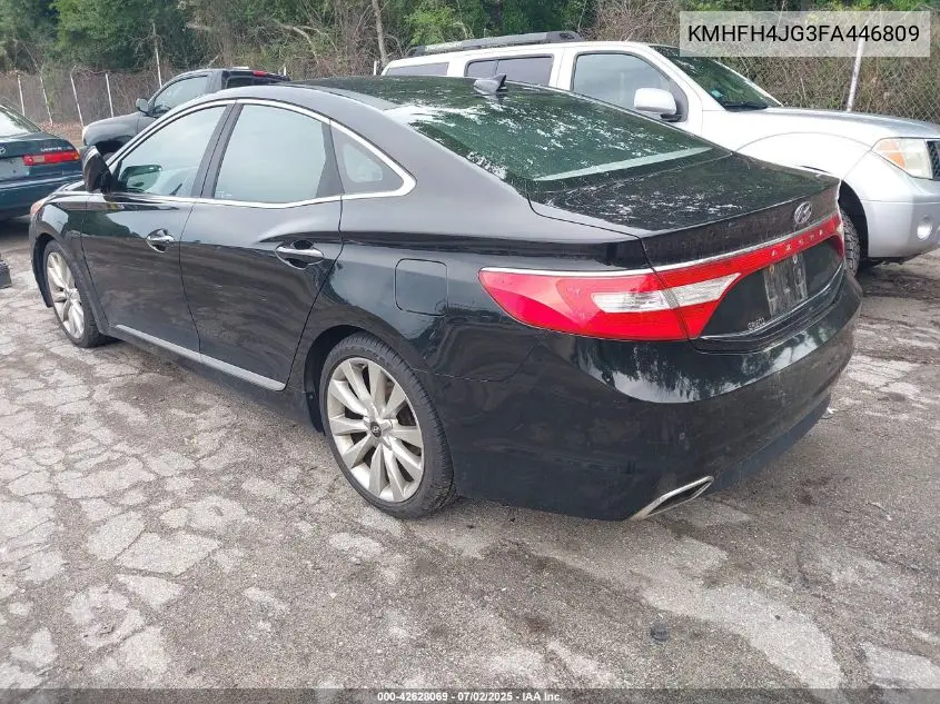 2015 Hyundai Azera Limited VIN: KMHFH4JG3FA446809 Lot: 42628069
