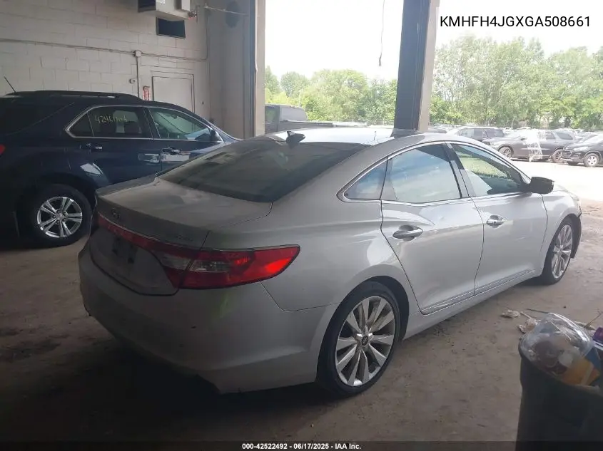 2016 Hyundai Azera Limited VIN: KMHFH4JGXGA508661 Lot: 42522492