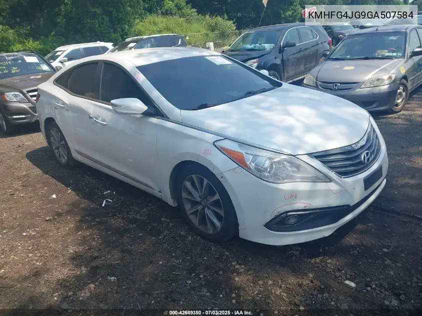 2016 Hyundai Azera VIN: KMHFG4JG9GA507584 Lot: 42649350
