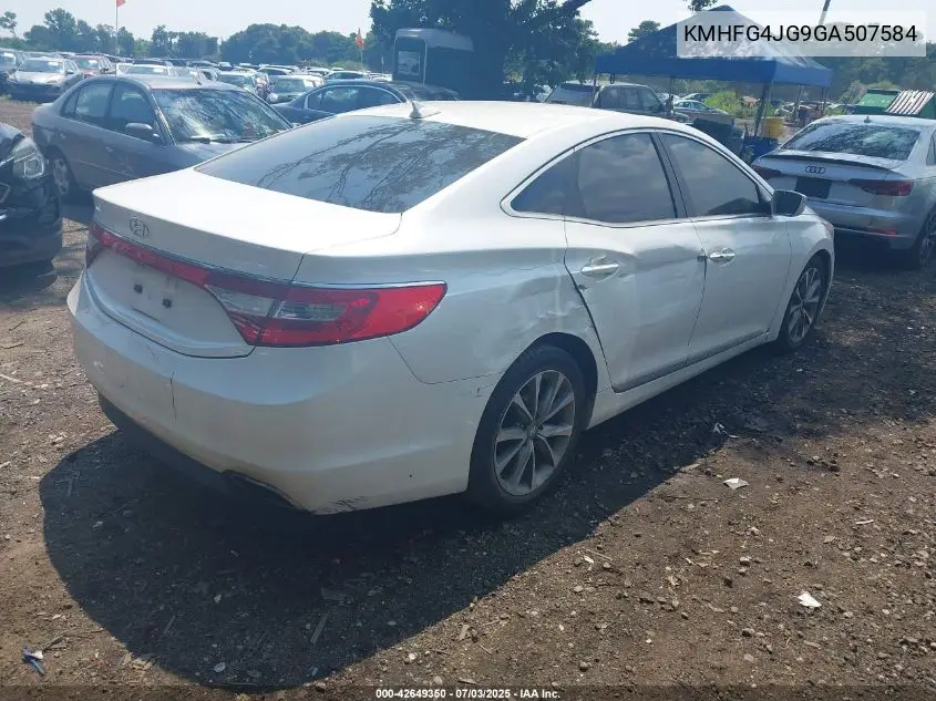 2016 Hyundai Azera VIN: KMHFG4JG9GA507584 Lot: 42649350