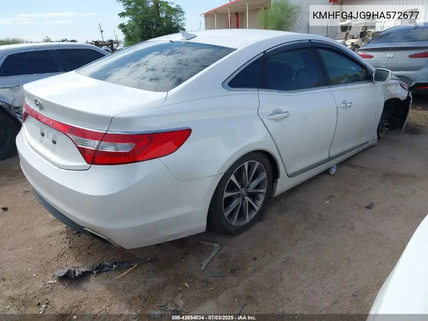 2017 Hyundai Azera VIN: KMHFG4JG9HA572677 Lot: 42654034