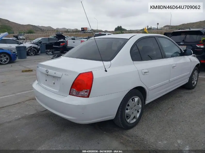 2004 Hyundai Elantra Gls/Gt VIN: KMHDN46D64U709062 Lot: 42020336