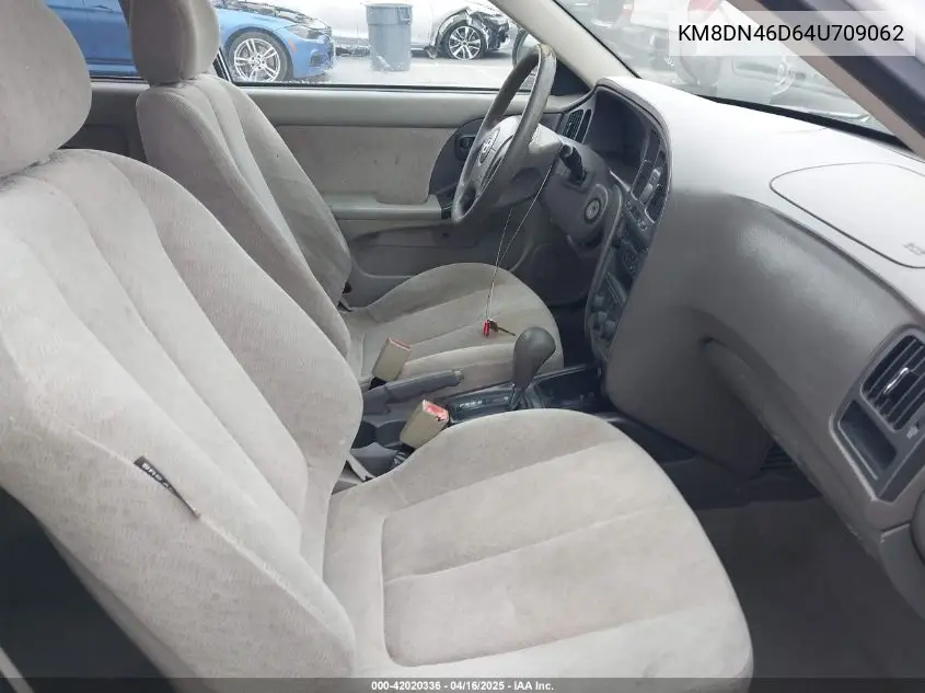 2004 Hyundai Elantra Gls/Gt VIN: KMHDN46D64U709062 Lot: 42020336